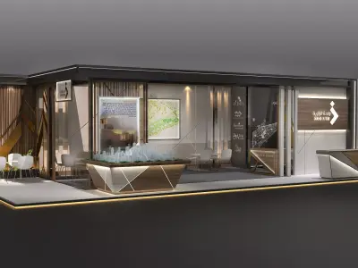 Real Estate Exhibition  3D model