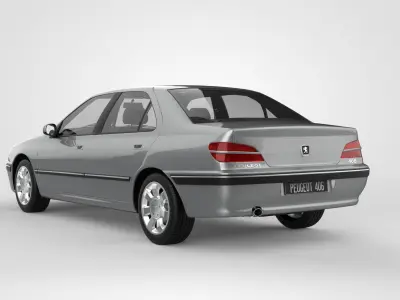 Peugeot 406 Sedan 3D model