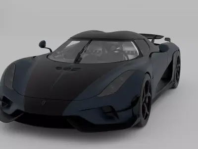 Koenigsegg Regera 3D model