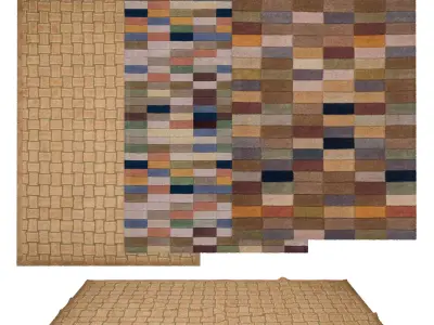 Rugs No 184 Low-poly 3D model