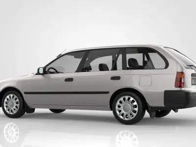 Toyota Corolla AE101 Wagon 3D model
