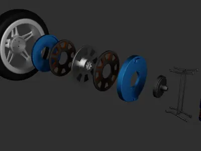 eDrive Concept Free 3D model