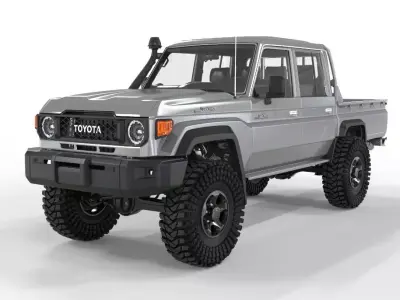 Generic Land Cruiser Serie 79 Double Cab 2024  3D model