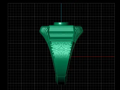 Print Ready STL 3DM  Gents Rings Diamond Men Ring  3D print model 234