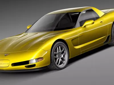 Chevrolet Corvette C5 Z06 3D model