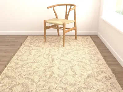 Rugs No 671 Low-poly 3D model