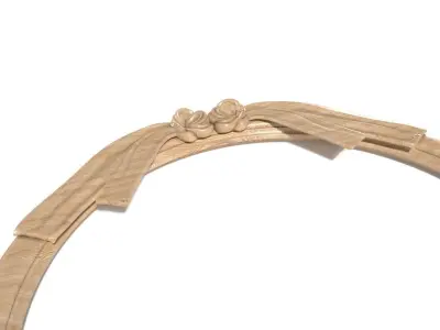Frame-028 wooden ring 3D model