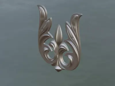 Flower Decor 3D print model 5