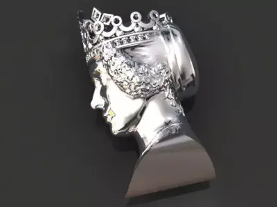 Queen 1 3D print model