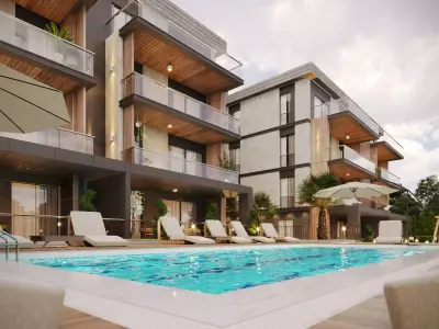 Apartment Design Exterior 3D model 3D model