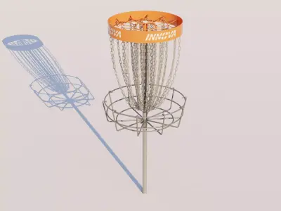 INNOVA Disc Golf Basket 3D model