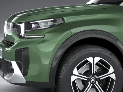 Citroen C3 Aircross 2025 3D model