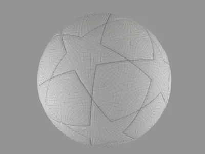 Football ball 3D model purchase