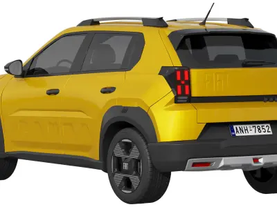 Fiat Grande Panda 2025 3D model