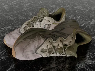 ADIDAS OZWEEGO TRACE 3D SHOES 3D model