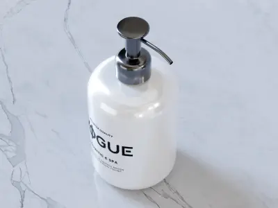 Premium Pumping Bottle 3D model