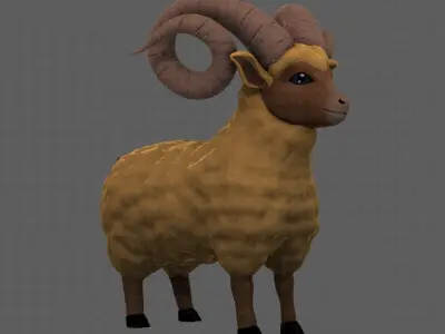 Sheep V02 3D model