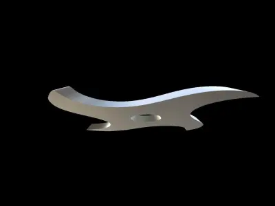 Shuriken star 3D print model