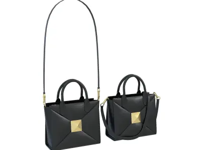 Valentino Garavani One Stud Bag Low-poly 3D model