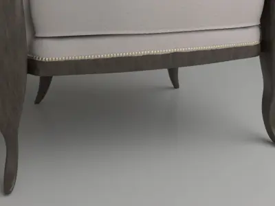 Classic premium chair 3D model