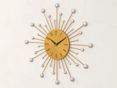 Fritz Silent Wall Clock 3D model