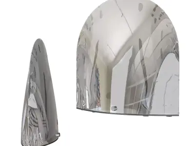 Space Table Lamp 3D Model  Low-poly 3D model