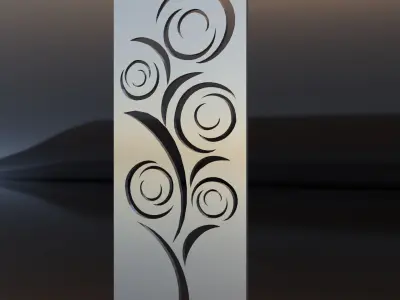 Ornament Panel Pack 3D model