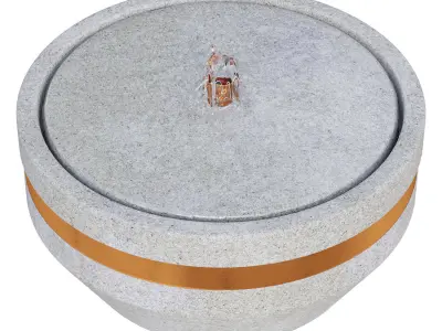 M-Series Bevel Fountain 3D model