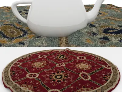 Rugs No 349 Low-poly 3D model