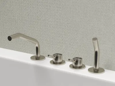 Collection Faucet Bathroom Mina Low-poly 3D model