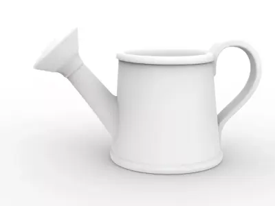 Cartoon Watering Can 3D Printable 3D print model
