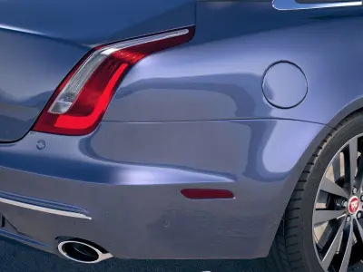 Jaguar XJ50 2019 3D model
