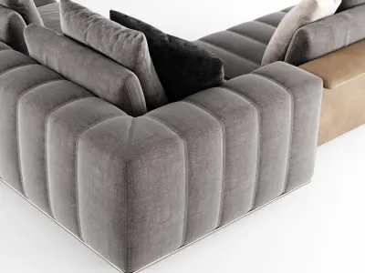 Modern FREEMAN sofa 01 3D model