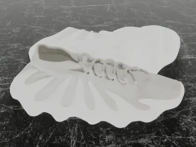 ADIDAS YEEZY BOOST 450 3D SHOES Low-poly 3D model