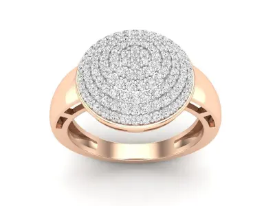 AV 480 Round shape finger ring 3D print model