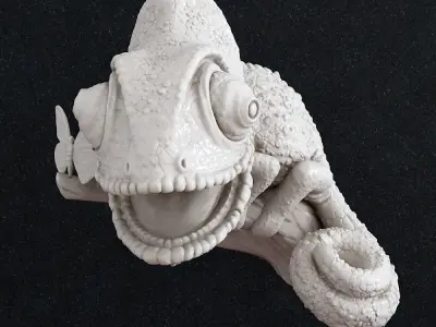 Chameleon butterfly Wall decor 3D print model