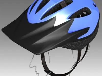 Bicycle Helmet 3D model