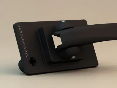 Handle device with 3D model