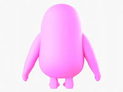 fall Guy 3D Model 3D model