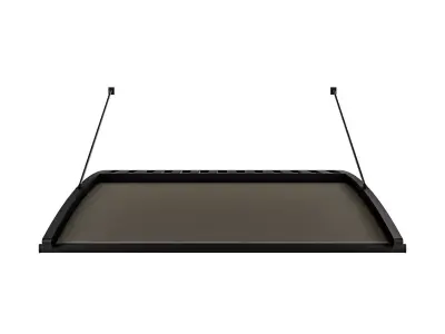 Motorized Pergola 6 oil rubbed bronze 3D model