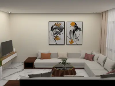 salon moroco modern  3D print model