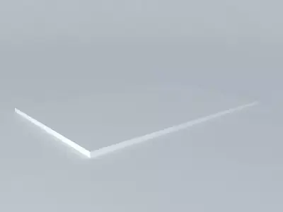 Table Textile Roberta Dacosta Free 3D model