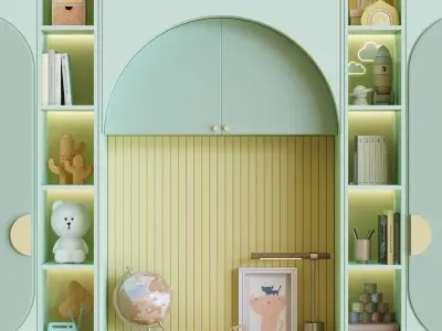 Child Room Decor-16 3D model