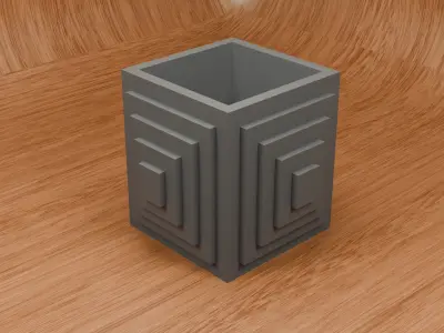 VASE 001 3D print model 3D print model