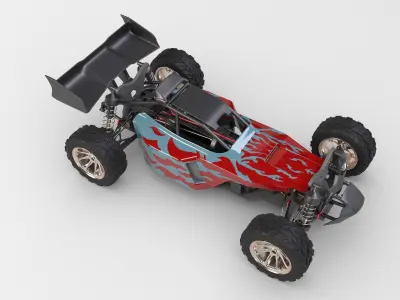 RC Car 3D model