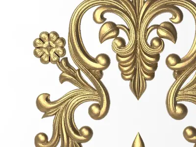  decorative pattern ready for 3D printing 3D model 417