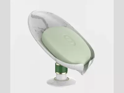 Soap Dish Subd Low High Poly Unwrapped Low-poly 3D model