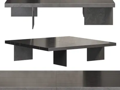 Fierld coffee tables by Rugiano 3D model
