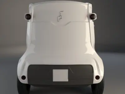 Clean Motion Zbee Electric Tuk Tuk 3D model