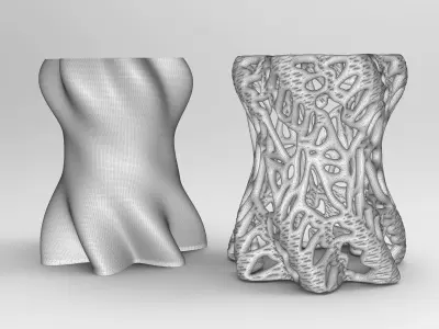 Vase Voronoi 6 3D print model
